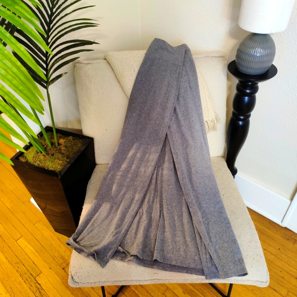 Lane Bryant Grey Maxi Skirt